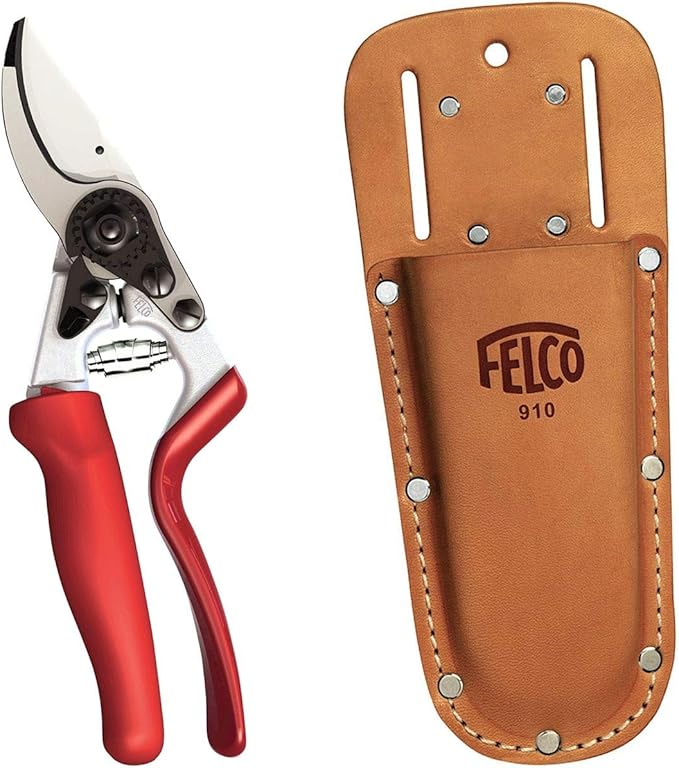 Felco 7 compact pruners with rotating handle design