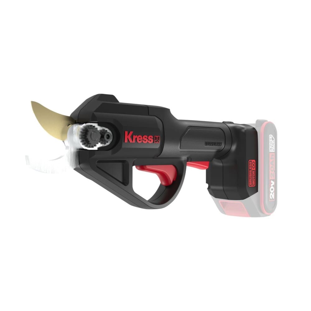 Kress 20V pruning shears lightweight design