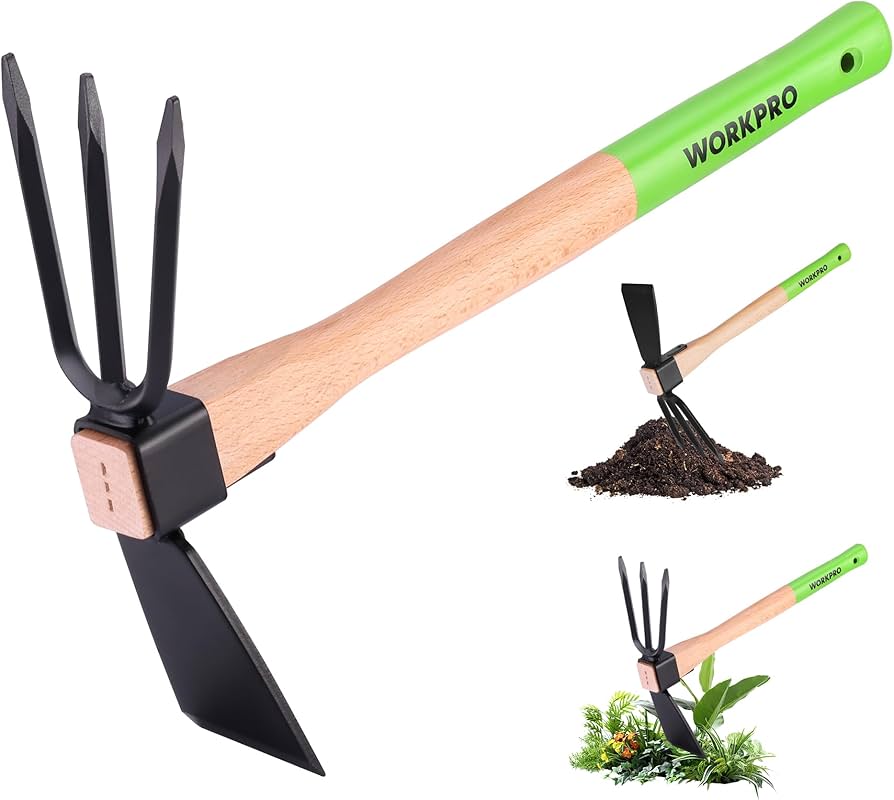 lightweight garden cultivator for seniors easy grip soil tool